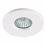 Knightsbridge Fixed IP65 GU10 Recessed Downlight White